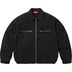 Supreme Moleskin Work Jacket - Black (front)