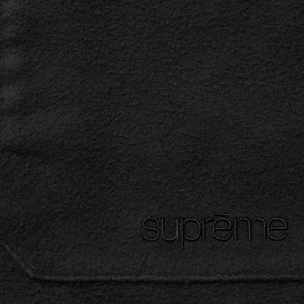 Supreme Moleskin Work Jacket - Black (front)