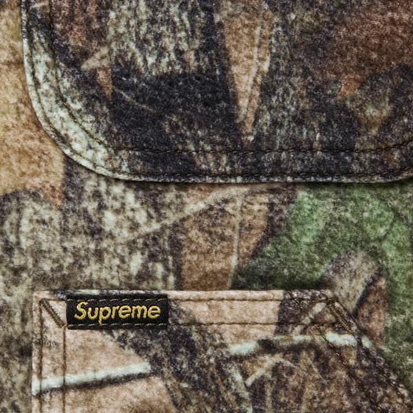 Supreme Moleskin Work Jacket - Camo (front)