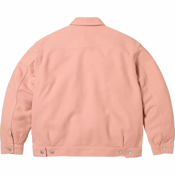Supreme Moleskin Work Jacket - Dusty Pink (front)