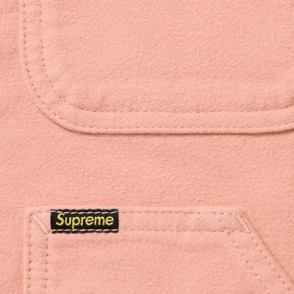Supreme Moleskin Work Jacket - Dusty Pink (front)