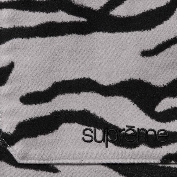 Supreme Moleskin Work Jacket - Zebra (front)