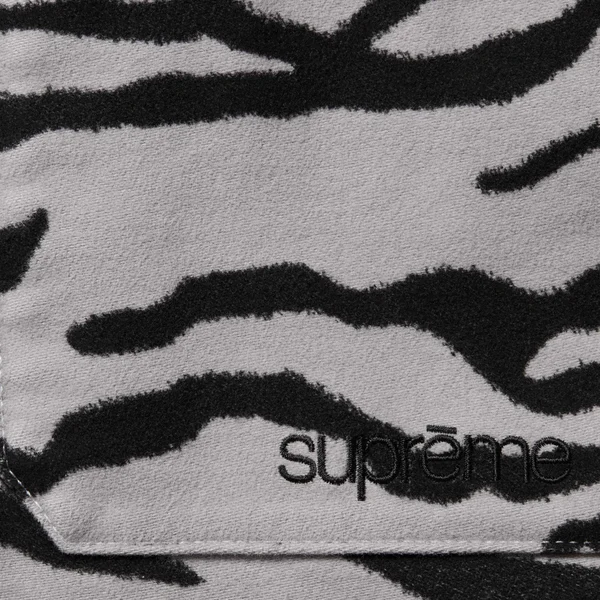 Supreme Moleskin Work Jacket - Zebra (front)