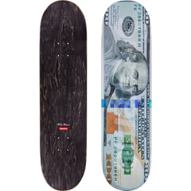 Supreme Money Logo Skateboard 8.25" x 32"