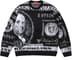Supreme Money Sweater - Black (front)