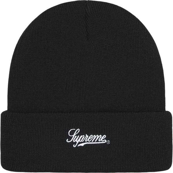 Supreme M.O.P. Beanie - Black (front)
