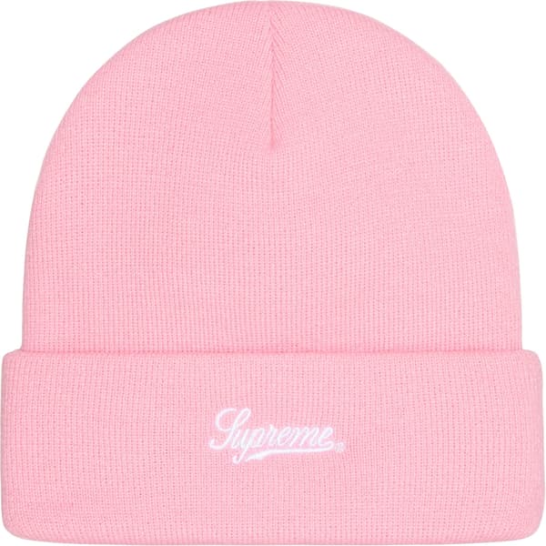 Supreme M.O.P. Beanie - Light Pink (front)