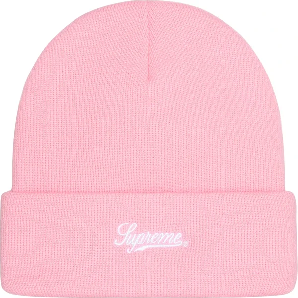 Supreme M.O.P. Beanie - Light Pink (front)