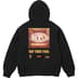 Supreme M.O.P. Hooded Sweatshirt - Black (front)