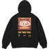 Supreme M.O.P. Hooded Sweatshirt - Black (front)