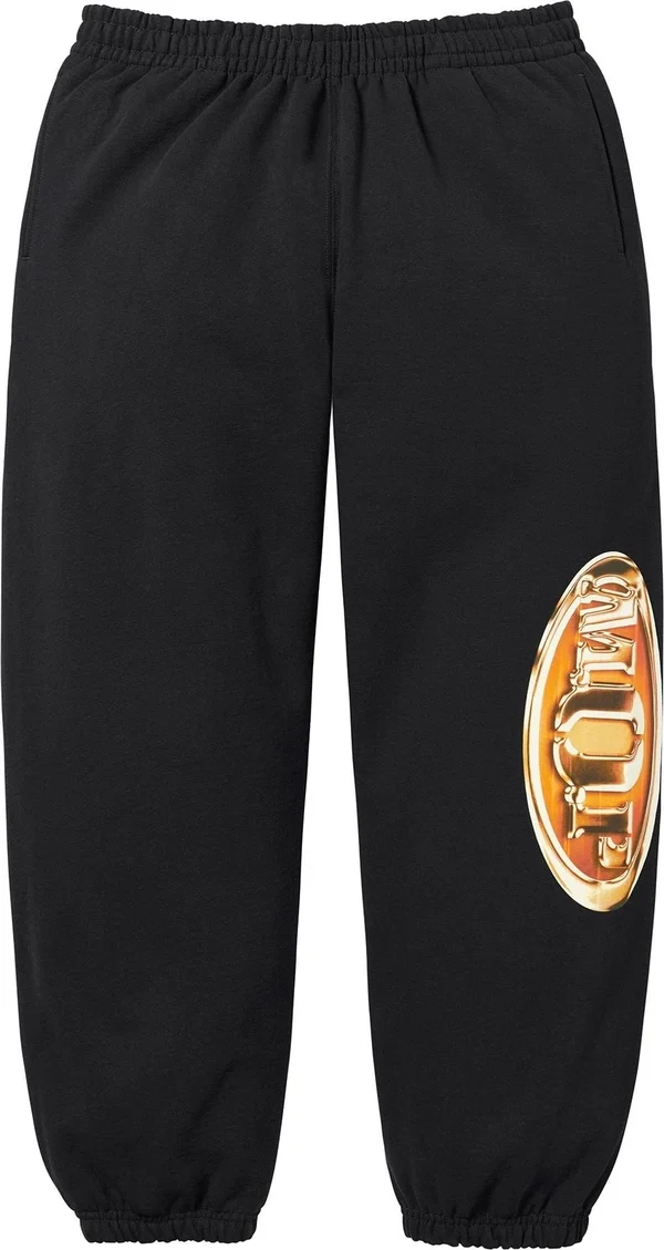 Supreme M.O.P. Sweatpant - Black (front)