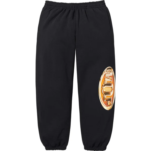 Supreme M.O.P. Sweatpant - Black (front)