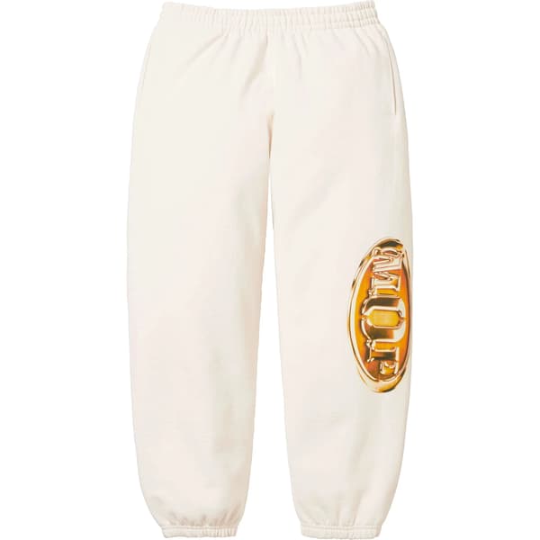 Supreme M.O.P. Sweatpant - Natural (front)
