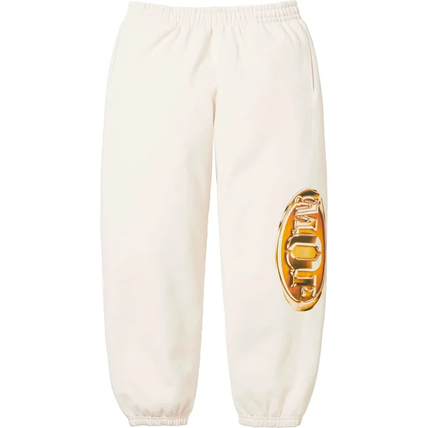 Supreme M.O.P. Sweatpant - Natural (front)