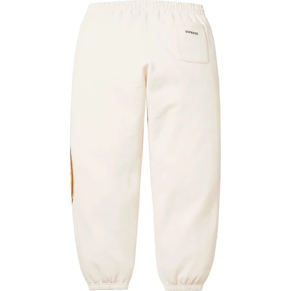 Supreme M.O.P. Sweatpant - Natural (front)