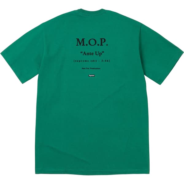 Supreme M.O.P. Tee - Light Pine (front)