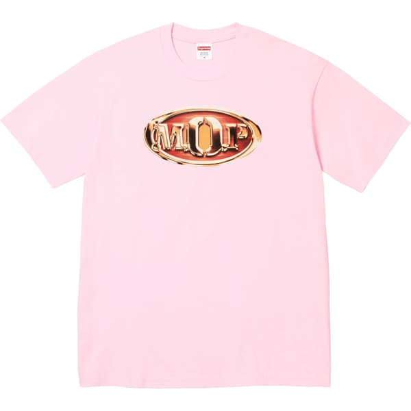 Supreme M.O.P. Tee - Light Pink (front)