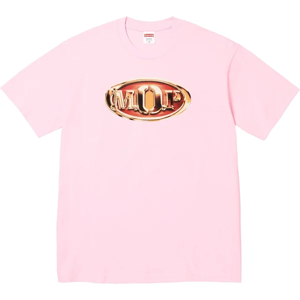 Supreme M.O.P. Tee - Light Pink (front)