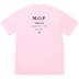 Supreme M.O.P. Tee - Light Pink (front)