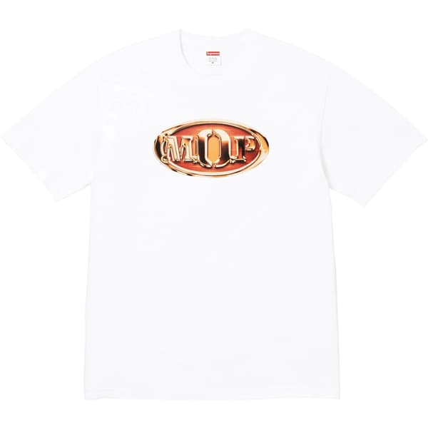 Supreme M.O.P. Tee - White (front)