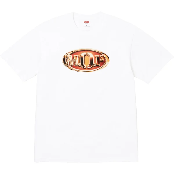 Supreme M.O.P. Tee - White (front)