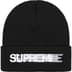 Supreme Motion Logo Beanie - Black (front)