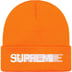 Supreme Motion Logo Beanie - Orange (front)