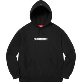 Supreme Motion Logo Hooded Sweatshirt Black