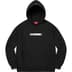 Supreme Motion Logo Hooded Sweatshirt - Black (front)