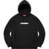 Supreme Motion Logo Hooded Sweatshirt - Black (front)