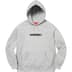 Supreme Motion Logo Hooded Sweatshirt - Heather Grey (front)