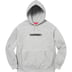 Supreme Motion Logo Hooded Sweatshirt - Heather Grey (front)