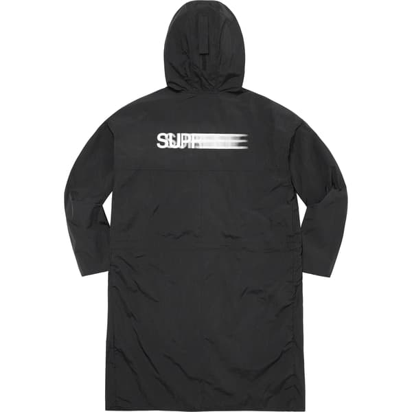 Supreme Motion Logo Lightweight Parka - Black (front)