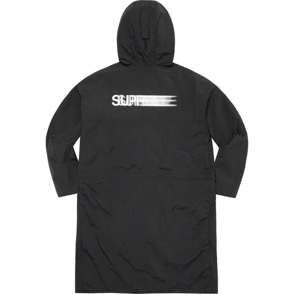 Supreme Motion Logo Lightweight Parka - Black (front)