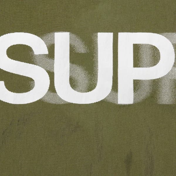 Supreme Motion Logo Lightweight Parka - Olive (front)