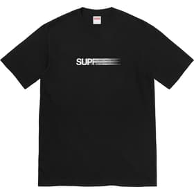 Supreme Motion Logo Tee Black