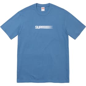 Supreme Motion Logo Tee Faded Blue
