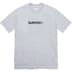 Supreme Motion Logo Tee - Heather Grey (front)