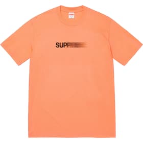 Supreme Motion Logo Tee Peach