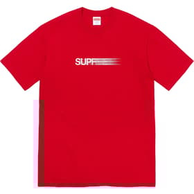 Supreme Motion Logo Tee Red
