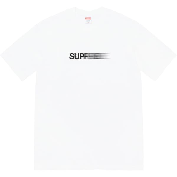 Supreme Motion Logo Tee - White (front)