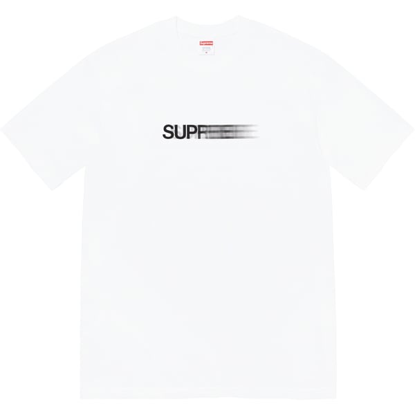 Supreme Motion Logo Tee - White (front)