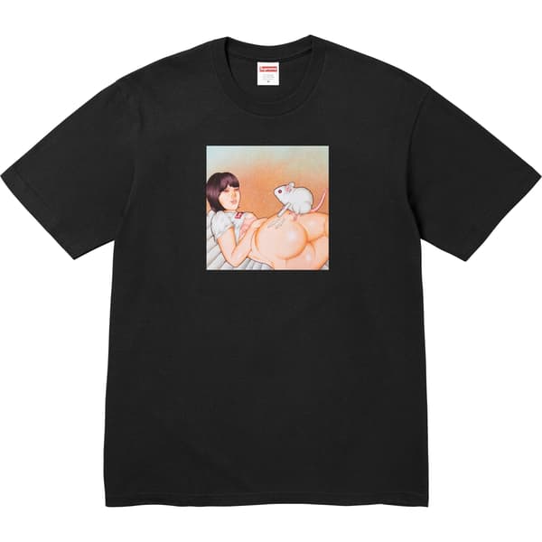 Supreme Mouse Tee - Black (front)