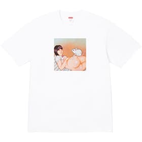 Supreme Mouse Tee White