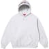 Supreme Multi Logos Hooded Sweatshirt - Ash Grey (front)