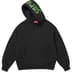 Supreme Multi Logos Hooded Sweatshirt - Black (front)