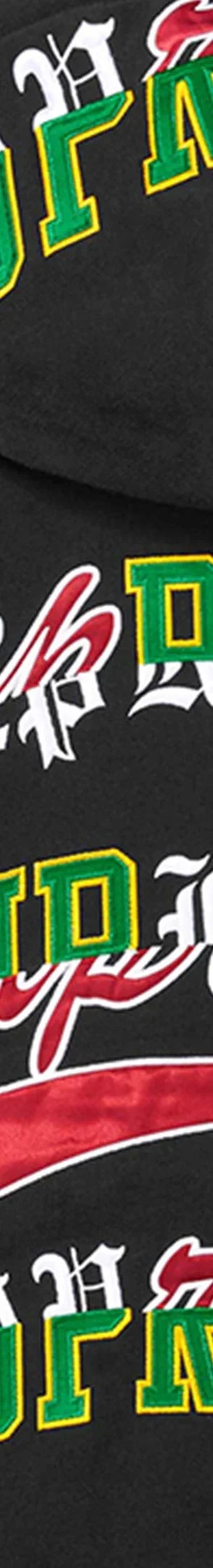 Supreme Multi Logos Hooded Sweatshirt - Black (front)