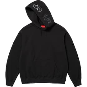 Supreme Multi S Logo Hooded Sweatshirt Black