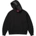 Supreme Multi S Logo Hooded Sweatshirt - Black (front)