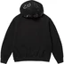 Supreme Multi S Logo Hooded Sweatshirt - Black (front)